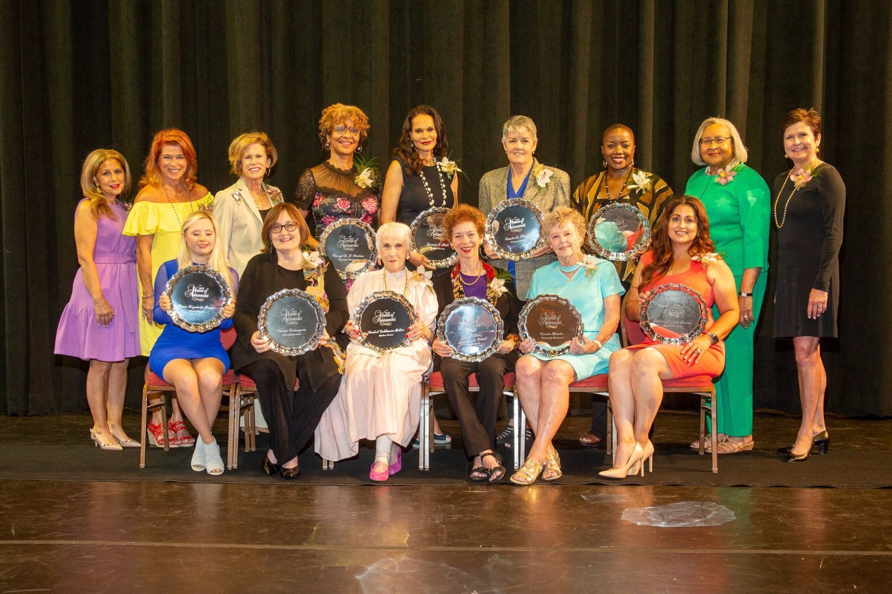 Honorees, Event Chairs, President